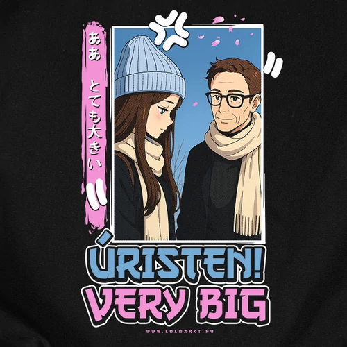 Very Big | Animeme póló (B_Fekete)