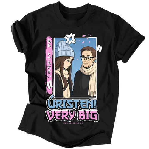 Very Big | Animeme póló (Fekete)