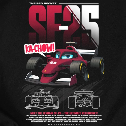 Formula Verdák | SF gyerek póló (C_Fekete)