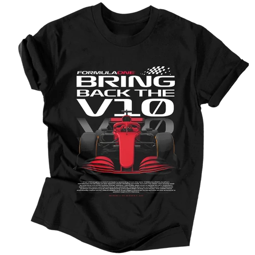 Bring back the V10 póló (Fekete)