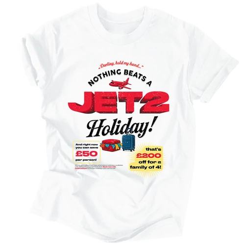 JET2 Holiday! póló (Fehér)