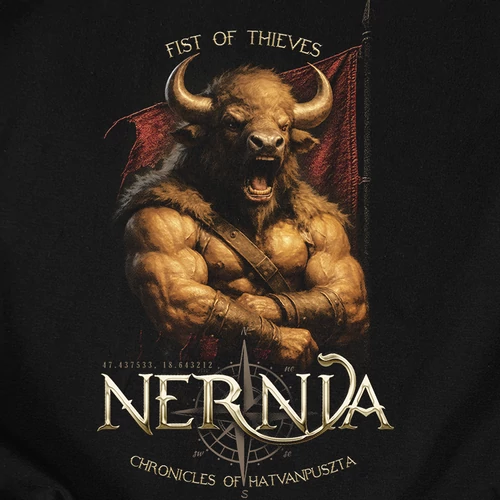 Nernia - Tolvajok Ökle póló (B_Fekete)