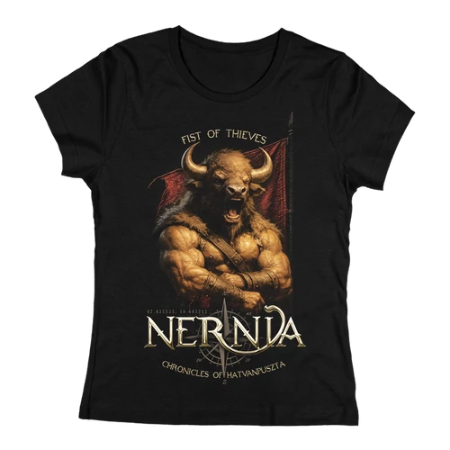 Nernia - Tolvajok Ökle női póló (Fekete)
