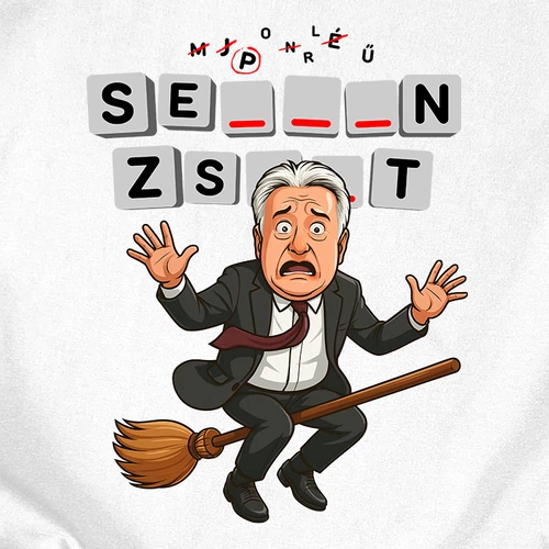 Seprűn Zsolt?! póló (B_Fekete)