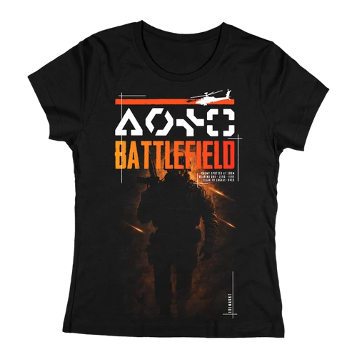 Battlefield | Heroic női póló (Fekete)