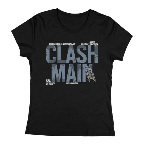 Clash Main női póló (Fekete)