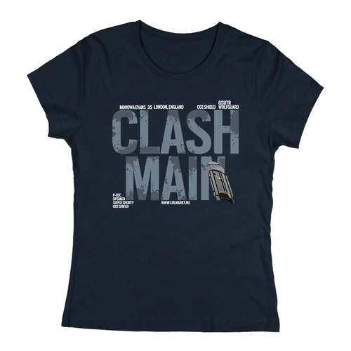 Clash Main női póló (Sötétkék)