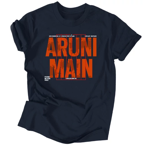 Aruni Main férfi póló (Sötétkék)