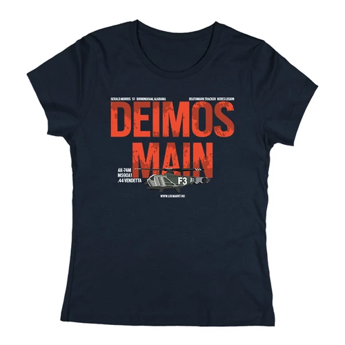 Deimos Main női póló (Sötétkék)