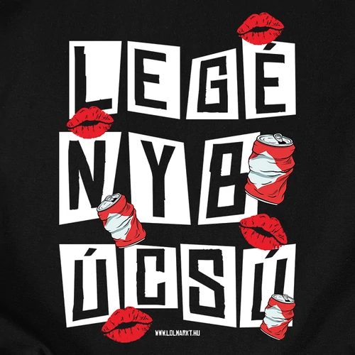 Legénybúcsú férfi póló (B_Fekete)