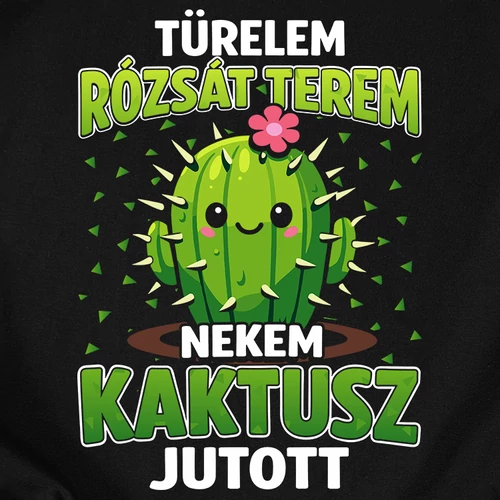 Rózsát terem póló (B_fekete)
