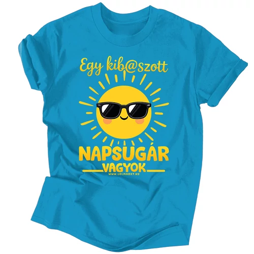 Napsugár vagyok póló (ff_türkiz)