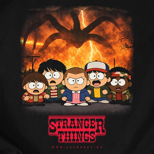 Southpark x Upside Down póló (B_Fekete)