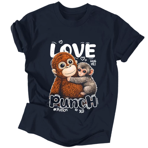 Love Punch póló (ff-sötétkék)