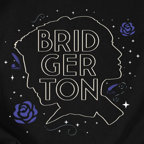Bridgerton póló (B_fekete)