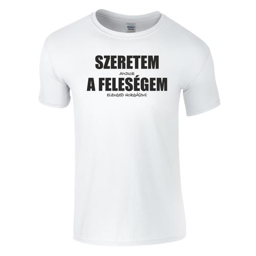 egyetlen hozott éhes póló