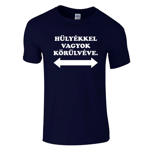 Hülyékkel vagyok körülvéve póló (Sötétkék)