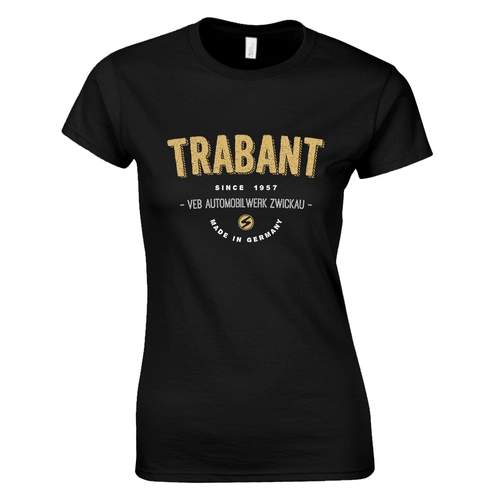 Trabant Since 1957 női póló (fekete)