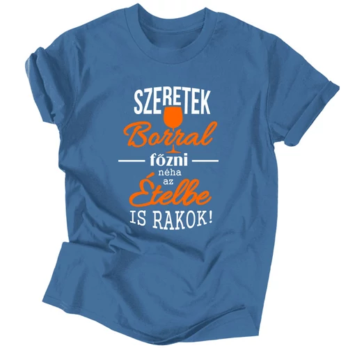 Szeretek borral főzni póló (Farmer)