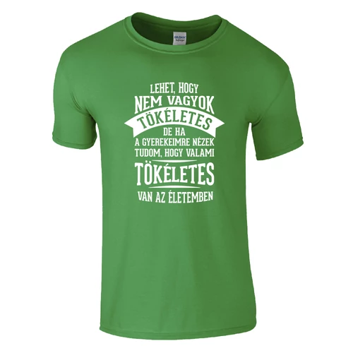 Tökéletes gyerekeim póló (Zöld)