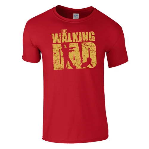 Walking dad póló (piros)