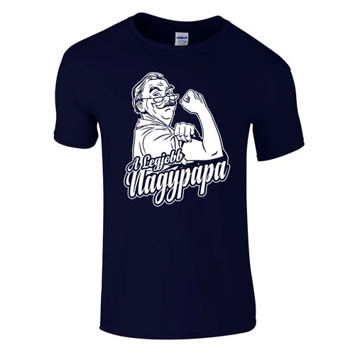 A legjobb nagyapa póló(sötétkék)