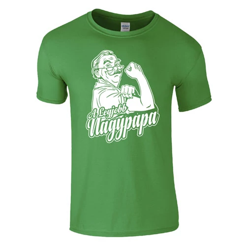 A legjobb nagypapa póló(zöld)