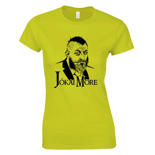 Jókai more női póló (citrom)