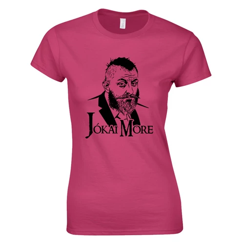 Jókai more női póló (rózsaszín)