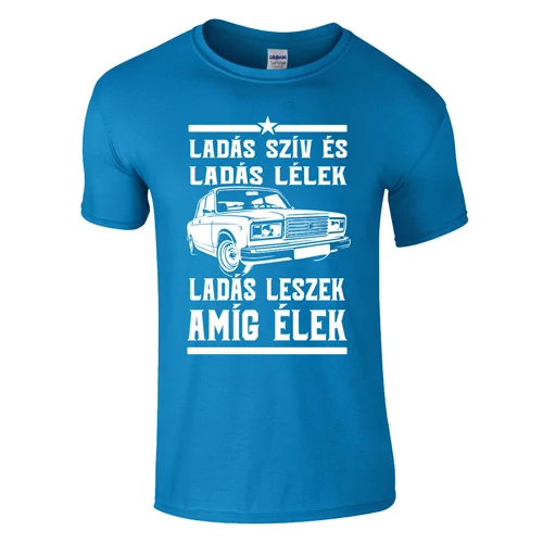 Ladás szív és ladás lélek póló (Türkiz)