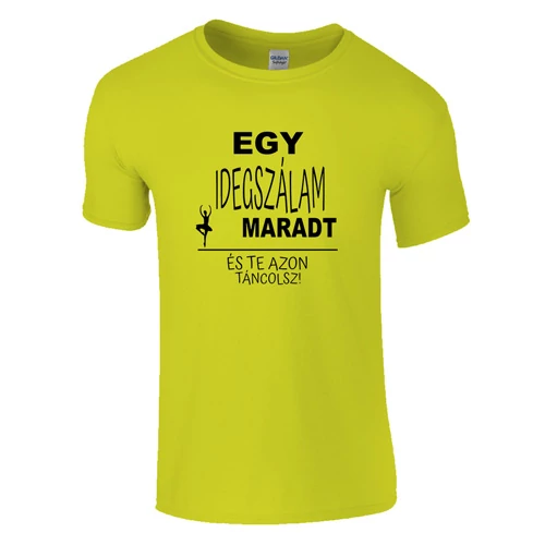 Egy idegszálam maradt póló (Citrom)