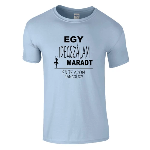 Egy idegszálam maradt póló (Világoskék)