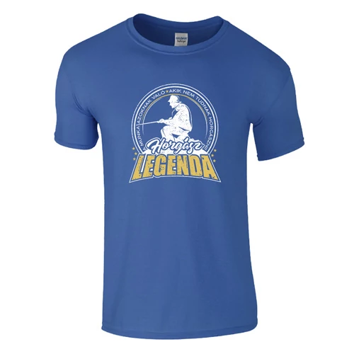 Horgász legenda póló (Királykék)