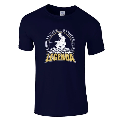 Horgász legenda póló (Sötétkék)
