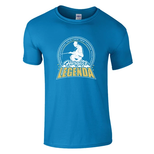 Horgász legenda póló (Türkiz)
