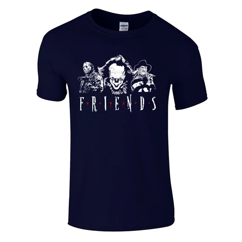 Horror Friends póló (Sötétkék)