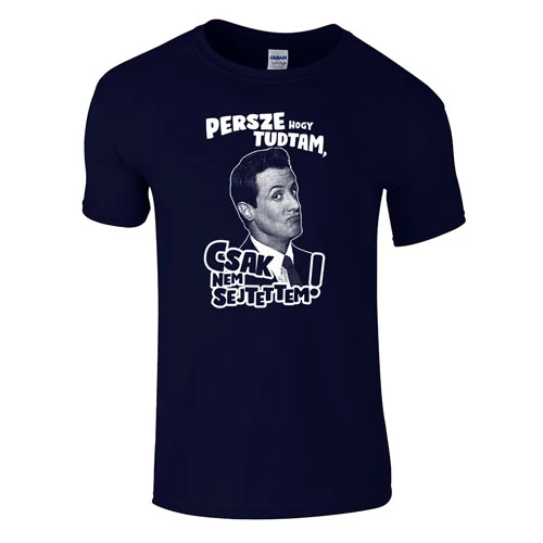 Persze hogy tudtam póló (sötétkék)