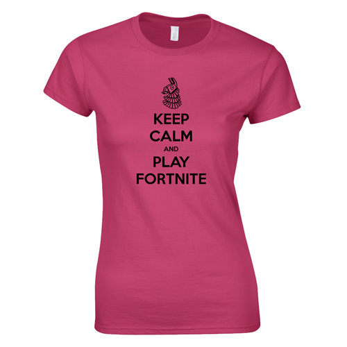 Keep Calm FN női póló (Rózsaszín)