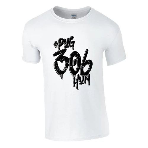#pug306hun póló (Fehér)