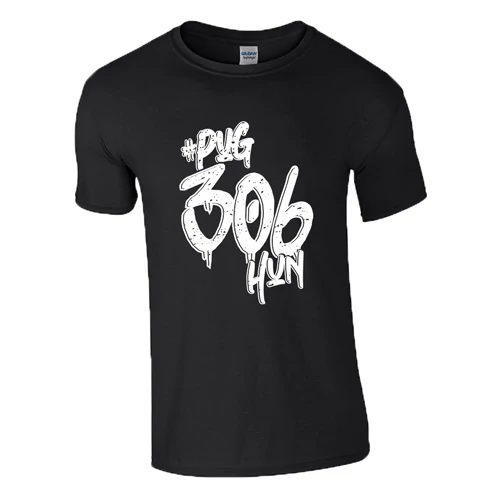 #pug306hun póló (Fekete)