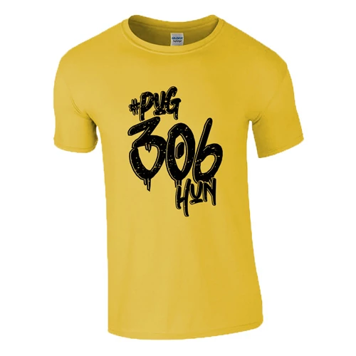 #pug306hun póló (Sárga)