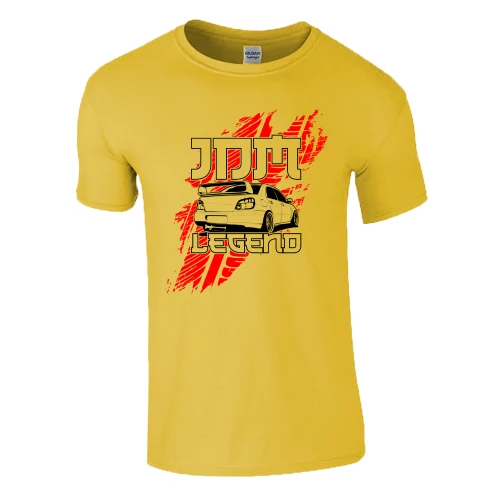 JDM Legend póló (Sárga)