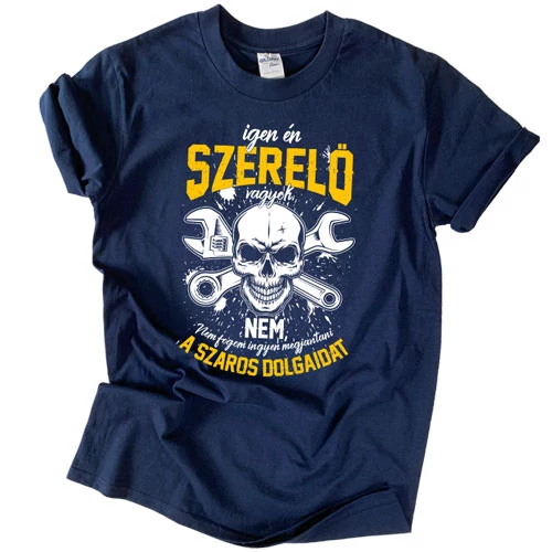 Igen, szerelő vagyok póló