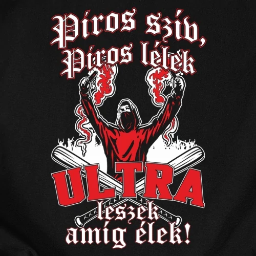 Piros szív, piros lélek - férfi póló