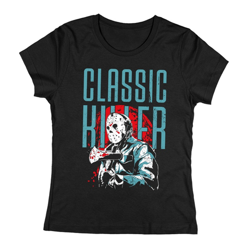 Classic Killer női póló (Fekete)