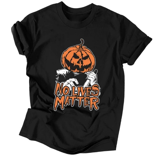 No Lives Matter férfi póló (Fekete)