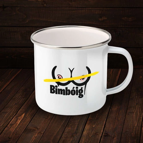 Bimbóig fém bögre (jobb kéz)