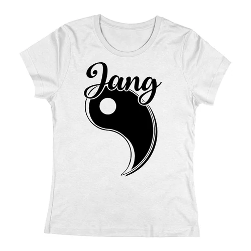 Jin-Jang páros póló szett - Jin (női fehér)