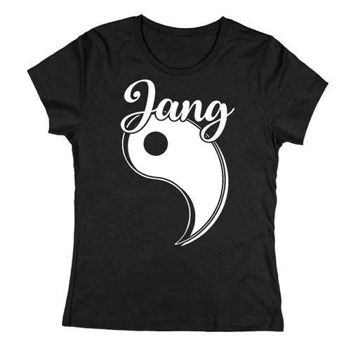 Jin-Jang páros póló szett - Jin (női fekete)