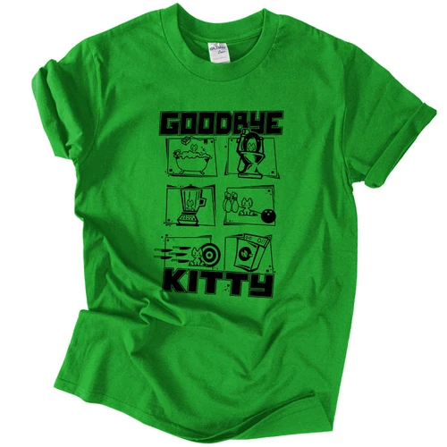 Goodbye Kitty póló (Zöld)